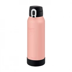 Peacock 0.80L One Touch Sports Bottle - Salmon Pink