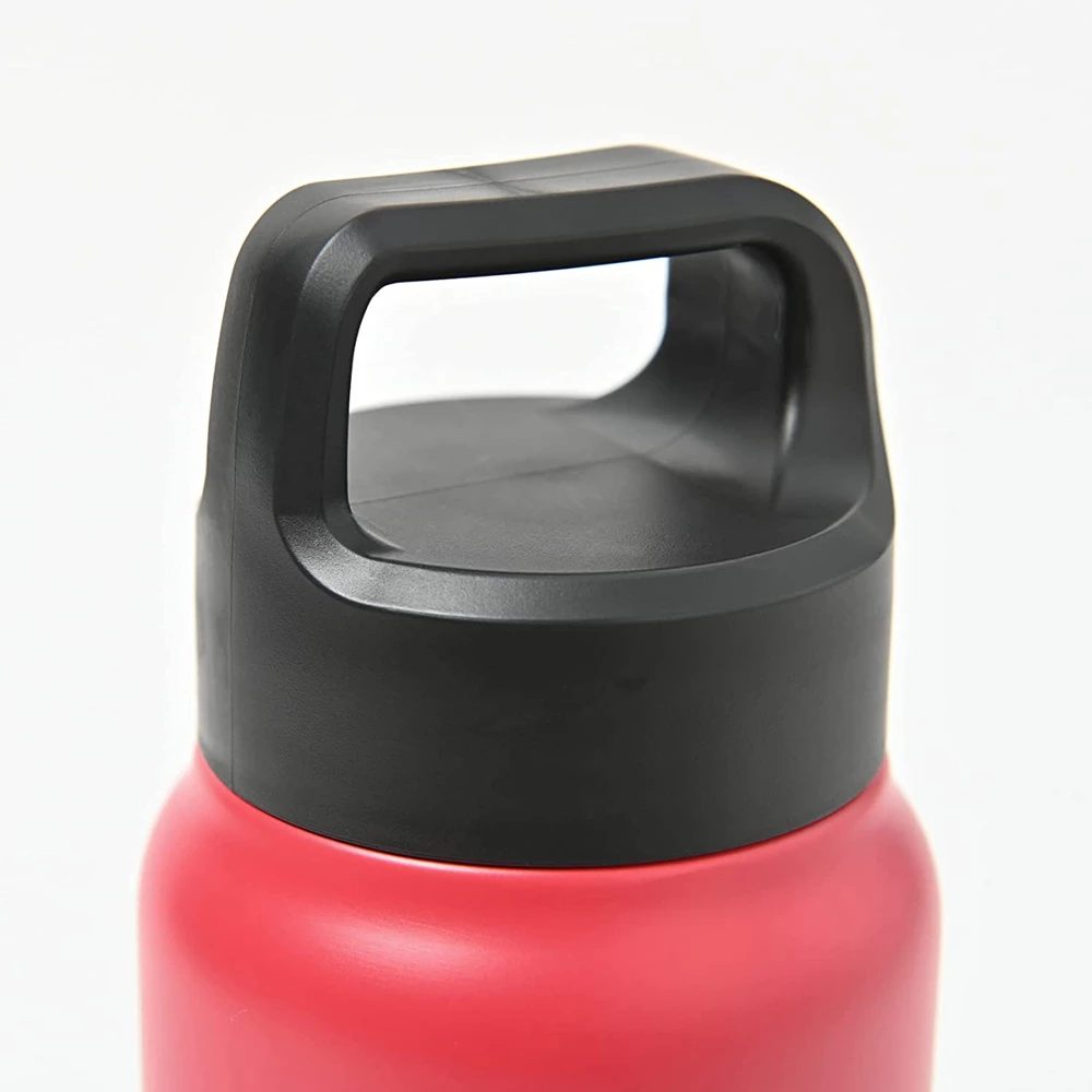 Peacock 0.60L Handle Lid Bottle - Red 4 Peacock 0.60L Handle Lid Bottle - Red