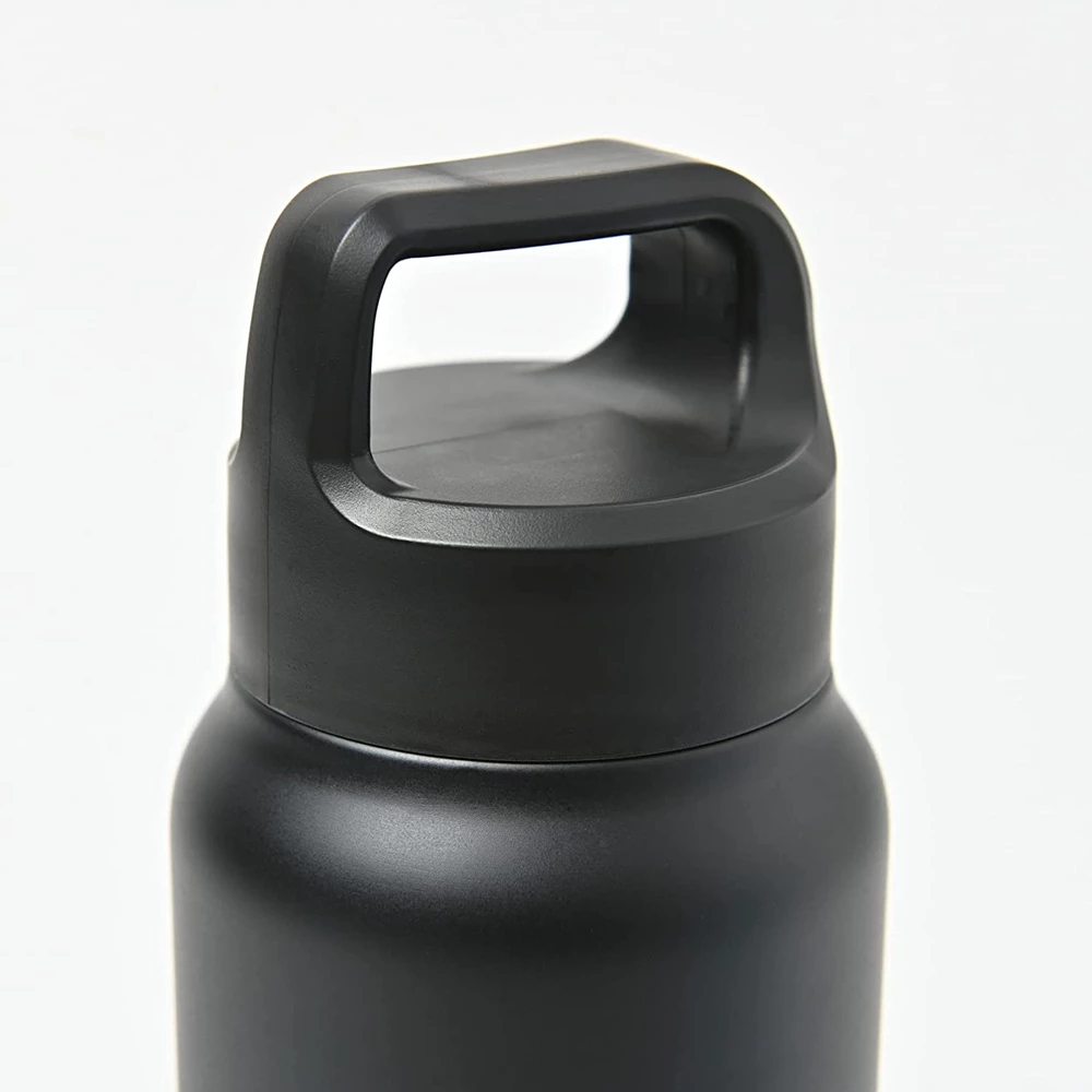 Peacock 0.80L Handle Lid Bottle - Black 4 Peacock 0.80L Handle Lid Bottle - Black