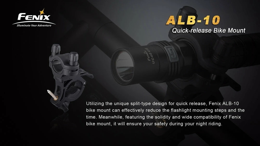 Fenix ALB-10 New Bicycle Mount 4 Fenix ALB-10 New Bicycle Mount