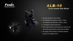 Fenix ALB-10 New Bicycle Mount 12 Fenix ALB-10 New Bicycle Mount