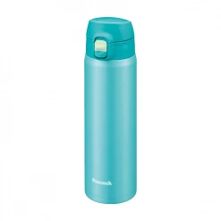 Peacock 0.55L Light Weight One Touch Bottle - Sky Blue