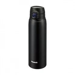 Peacock 0.70L Light Weight One Touch Bottle - Black