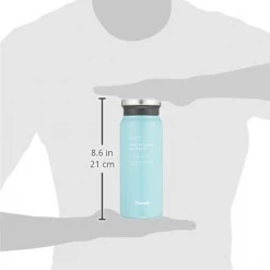 Peacock 0.60L Stylish Twist Cap Tumbler - Smoky Blue