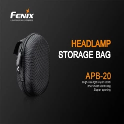 Fenix APB-20 Headlamp Storage Bag - Black 9 Fenix APB-20 Headlamp Storage Bag - Black