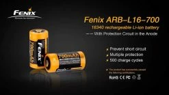 Fenix ARB-L16-700 16340 Battery
