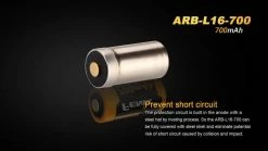 Fenix ARB-L16-700 16340 Battery