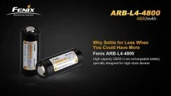 Fenix ARB-L4-4800 26650 Battery