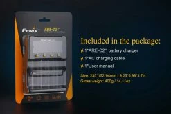 Fenix ARE-C2+ 4-Slot Charger (EURO)