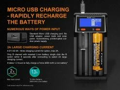 Fenix ARE-D2 Micro USB Dual Channel Smart Charger