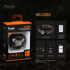 Fenix LD32 UVC XHP 35 HI And 10mW UVC LED Flashlight Black