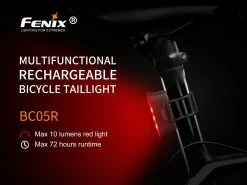 Fenix BCO5R Multifunctional Rechargable Bicycle Tail Light 28 Fenix BCO5R Multifunctional Rechargable Bicycle Tail Light