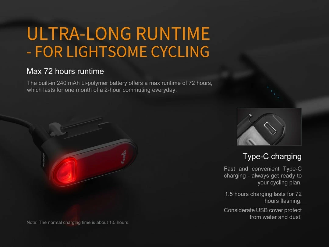 Fenix BCO5R Multifunctional Rechargable Bicycle Tail Light 10 Fenix BCO5R Multifunctional Rechargable Bicycle Tail Light