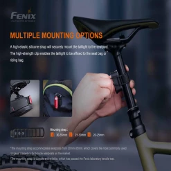 Fenix BC05R V2.0 Rechargeable Bike Tail Light