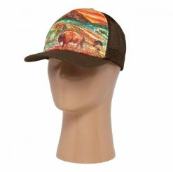 Sunday Afternoon Artist Series Trucker Cap - Bison Sunset