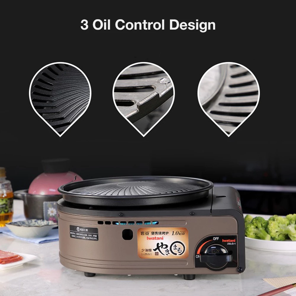 Iwatani Yakimaru Portable Grill Stove 9 Iwatani Yakimaru Portable Grill Stove