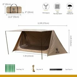 OneTigris Outback Retreat Camping Tent
