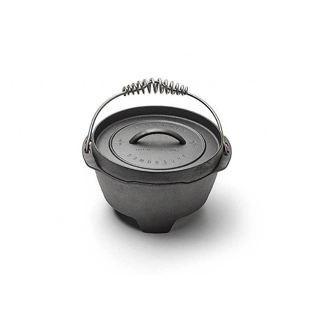 Barebones Cast Iron Dutch Oven 10" 3 Barebones Cast Iron Dutch Oven 10"