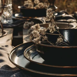 Barebones Enamel Bowl - Set Of 2