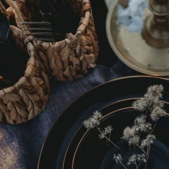 Barebones Enamel Salad Plate - Set Of 2