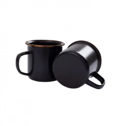 Barebones Enamel Cup - Set Of 2