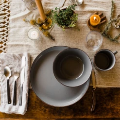 Barebones Enamel Bowl - Set Of 2