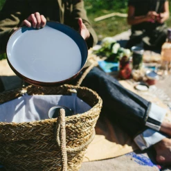 Barebones Enamel Plate - Set Of 2