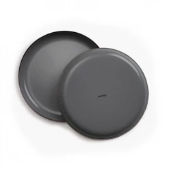 Barebones Enamel Salad Plate - Set Of 2