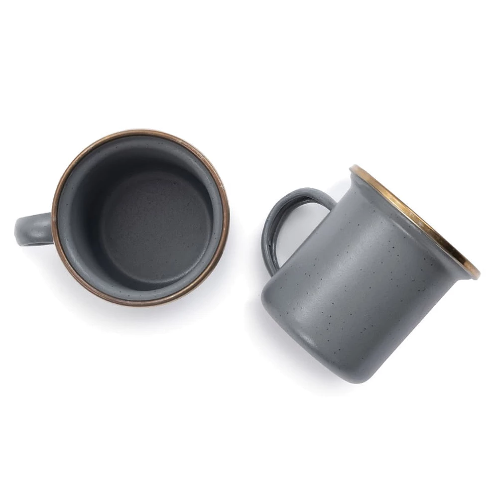 Barebones Enamel Espresso Cup - Set Of 2 9 Barebones Enamel Espresso Cup - Set Of 2