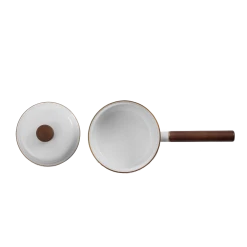 Barebones Enamel Saucepan 20 Barebones Enamel Saucepan