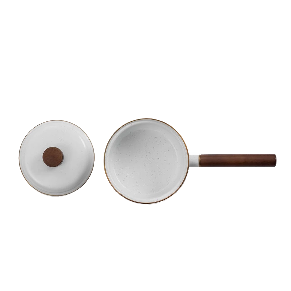 Barebones Enamel Saucepan 8 Barebones Enamel Saucepan