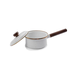 Barebones Enamel Saucepan