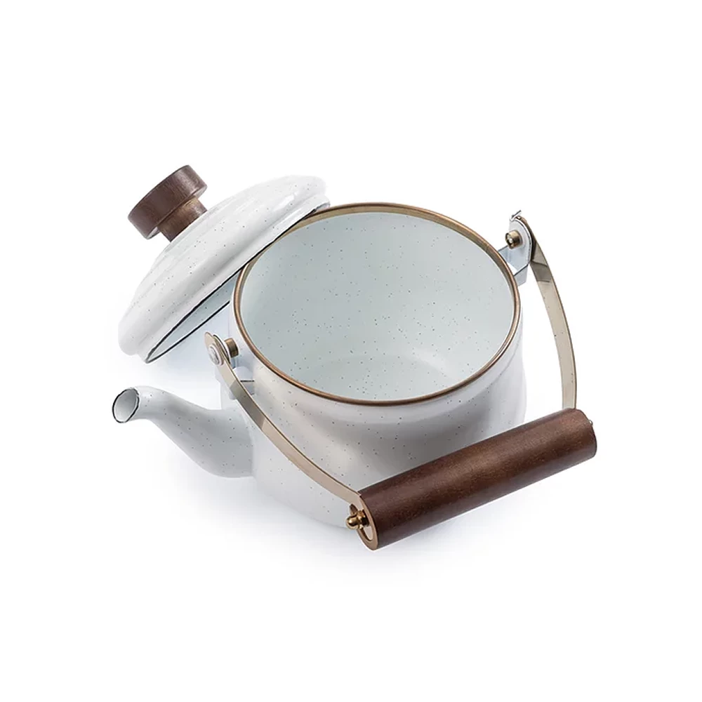 Barebones Enamel Teapot 8 Barebones Enamel Teapot