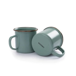 Barebones Enamel Cup - Set Of 2