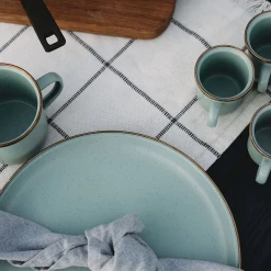 Barebones Enamel Plate - Set Of 2