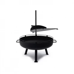 Barebones Cowboy Fire Pit Grill - 23"