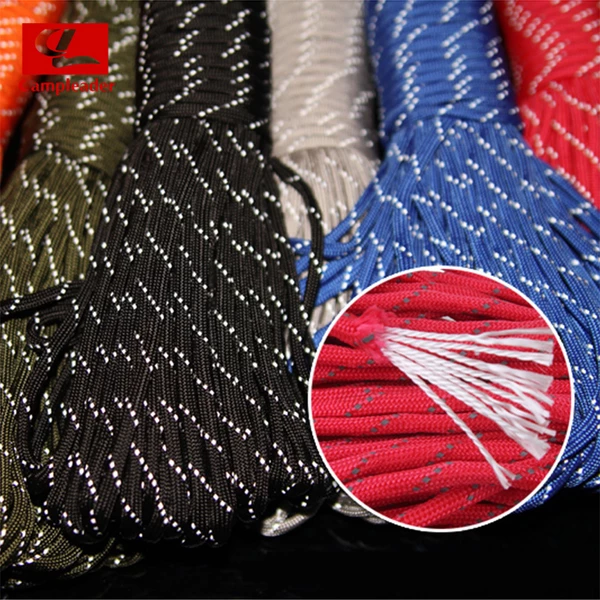 Camp Leader Reflective 9 Strand Core Rope - 31 Meter 6 Camp Leader Reflective 9 Strand Core Rope - 31 Meter