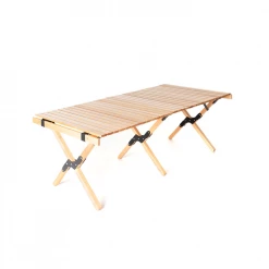 Camp Leader Large Wooden Egg Roll Table