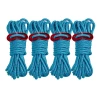 Camp Leader 4 Pcs Reflective Rope 4MM - BLUE