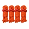 Camp Leader 4 Pcs Reflective Rope 4MM - ORANGE