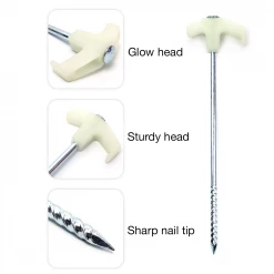 Camp Leader 1 Pcs Luminous Peg 25cm