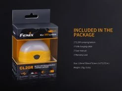 Fenix CL20R Camping Lantern 300 Lumen 21 Fenix CL20R Camping Lantern 300 Lumen