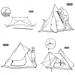 Vidalido Teepee Tent Pro 14 Vidalido Teepee Tent Pro