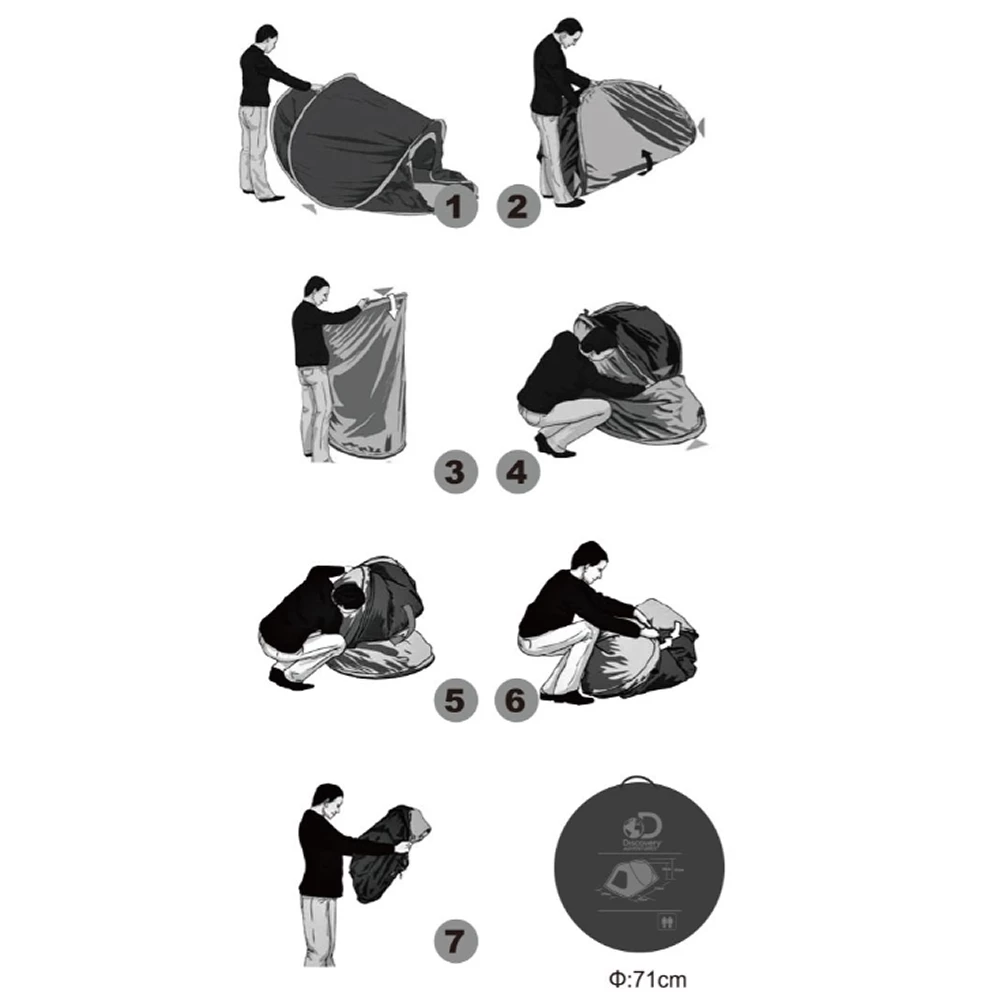 Shelters Discovery Adventures Automatic Pop Up Tent 6 Shelters Discovery Adventures Automatic Pop Up Tent