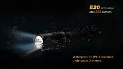 Fenix E20 XP-E2 LED Flashlight (2015 EDITION)