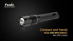 Fenix E20 XP-E2 LED Flashlight (2015 EDITION)