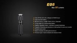 Fenix E05 XP-E2 LED Flashlight