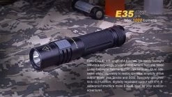 Fenix E35 XL-L2 UE LED Flashlight Black 2016 Version