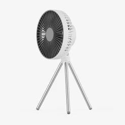 MONTANIC Tripod Fan With White Ring Light USB Rechargeable 15 MONTANIC Tripod Fan With White Ring Light USB Rechargeable