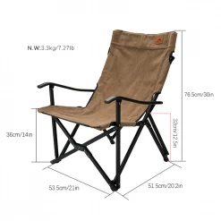 CAMPING MOON Campingmoon Foldable Camping Chair